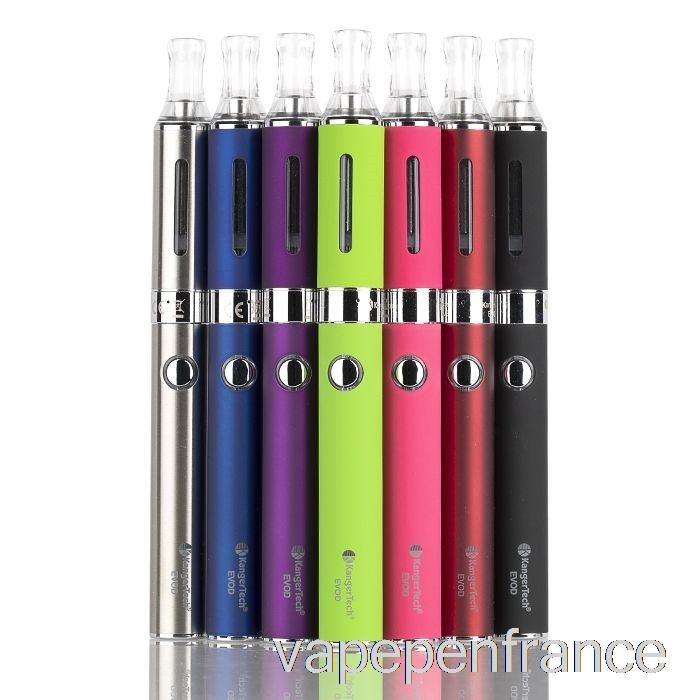 Kanger Evod Blister Kit 2pk - Stylo Vape Noir